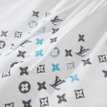 LV Shorts White Blue Monogram