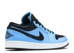 AIR JORDAN 1 LOW ‘UNIVERSITY BLUE BLACK’