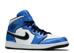 AIR JORDAN 1 MID ‘SIGNAL BLUE’