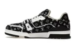 Black Monogram Textile
