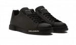 Calfskin nappa Portofino sneakers Black