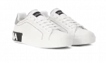 Calfskin nappa Portofino sneakers White