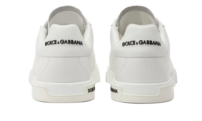 Calfskin nappa Portofino sneakers White