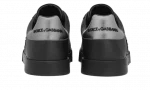 Calfskin nappa Portofino sneakers with crown patch Black