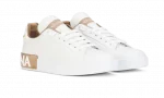 Calfskin Portofino sneakers White Gold