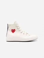 Comme Des Garçons Play x Converse Blancas