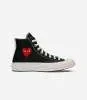 Comme Des Garçons Play x Converse Negras