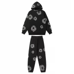 Denim Trs Black Grey Tracksuit