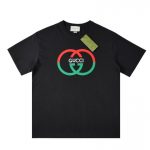 GG T-shirt Interlocking Logo Black