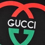 GG T-shirt Interlocking Logo Black