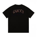 GG T-shirt Distressed Logo Black