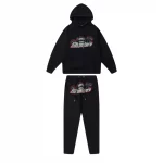 London Shooters Black Red Tracksuit