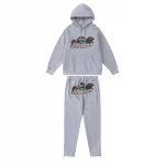 London Shooters Grey Red Tracksuit