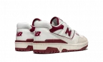 NB 550 Sea Salt Burgundy