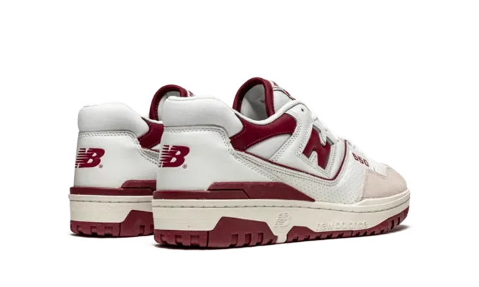NB 550 Sea Salt Burgundy