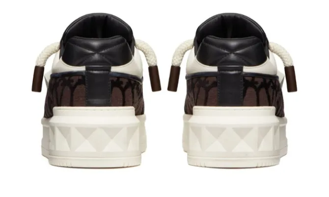 One Stud XL leather sneakers