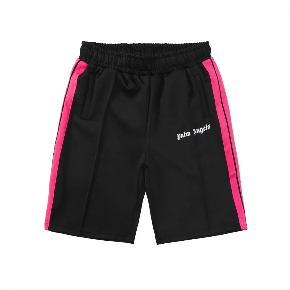 Palm Angels Black Pink Pants