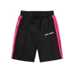 Palm Angels Black Pink Pants
