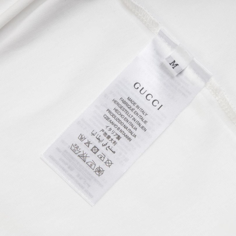 GG T-shirt Dans Le Vert White