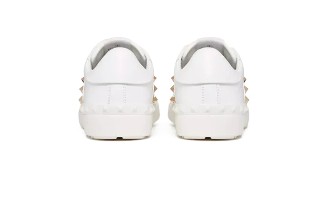 Sneaker Rockstud White Gold