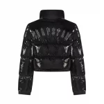 Women Decoded Shiny Black Jacket